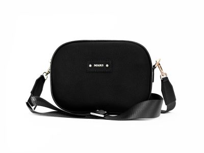 Mini cartera Crossbody London color negro