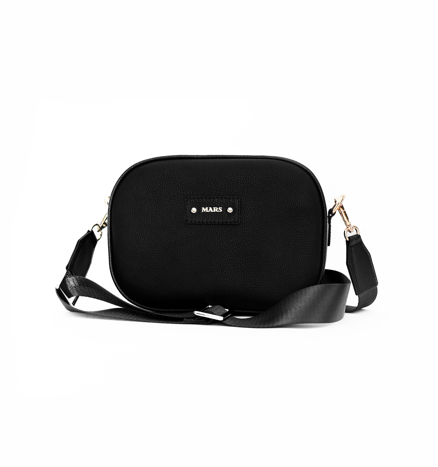 Mini cartera Crossbody London color negro